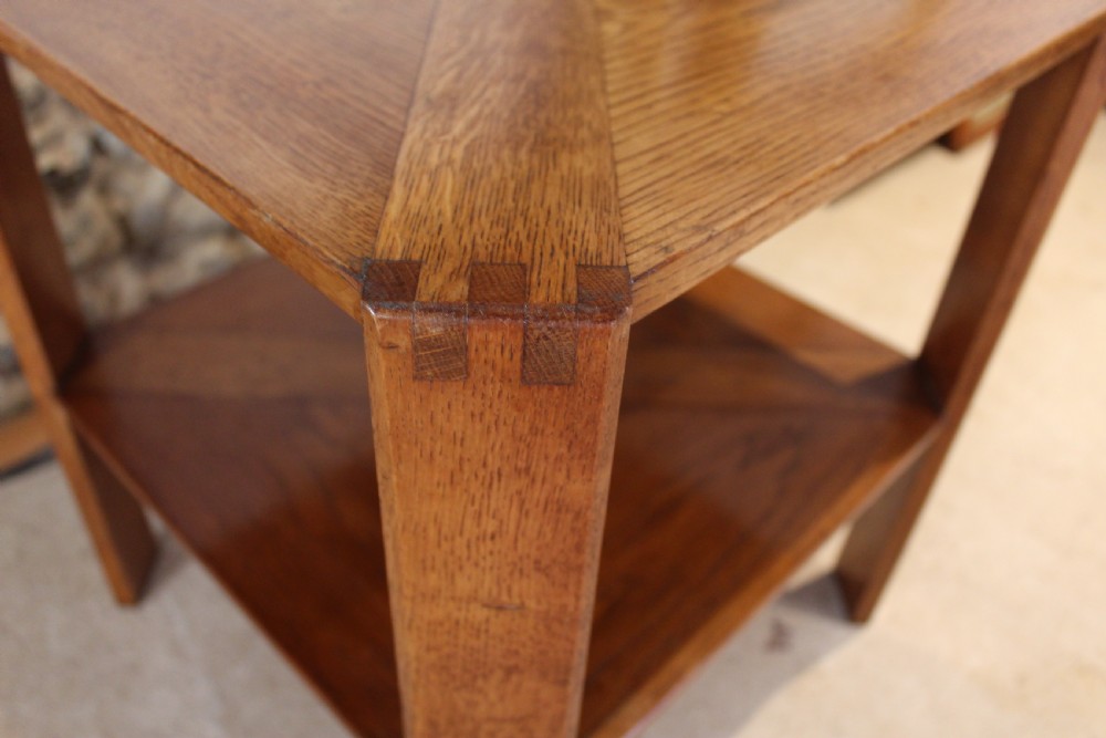Table Arts and Crafts Oak rare Robin Nance St Ives c1935 View II