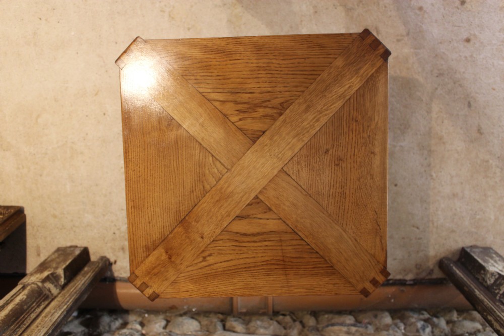 Table Arts and Crafts Oak rare Robin Nance St Ives c1935 View VIII