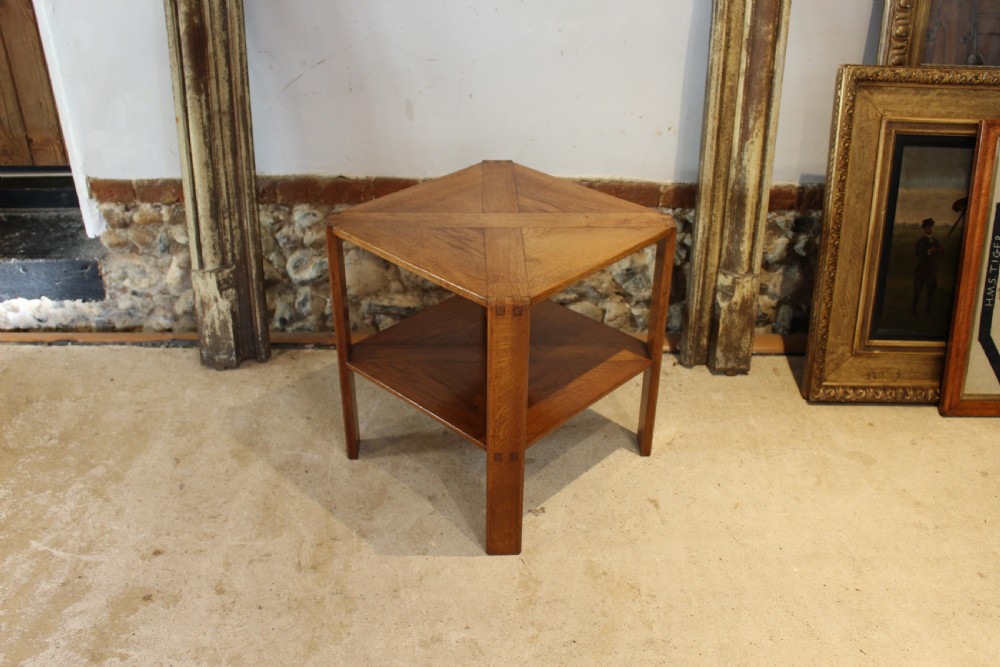 Table Arts and Crafts Oak rare Robin Nance St Ives c1935 View IX