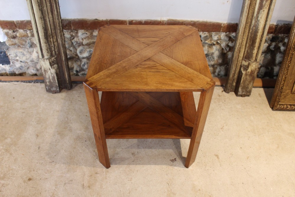 Table Arts and Crafts Oak rare Robin Nance St Ives c1935 View XII