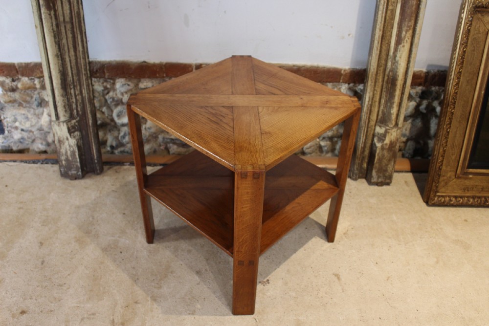 Table Arts and Crafts Oak rare Robin Nance St Ives c1935 View XIII