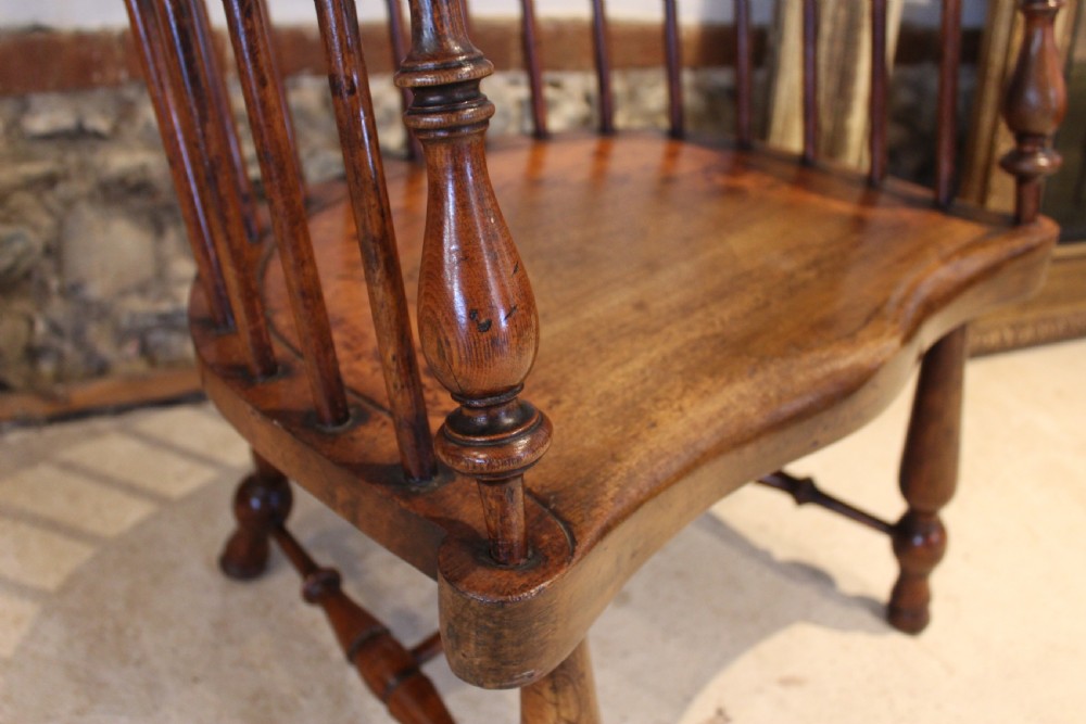 Chair rare Scottish Windsor Darvel armchair c1860 View II