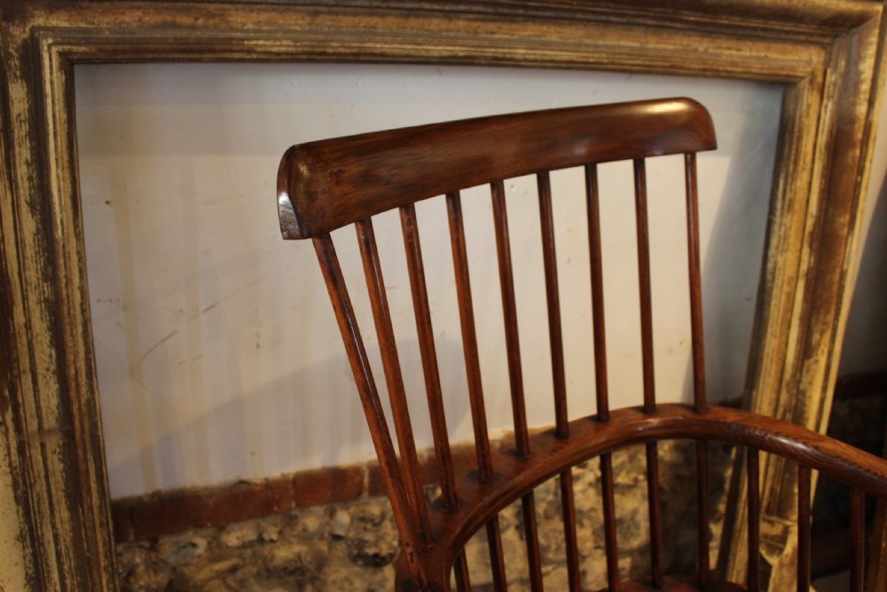 Chair rare Scottish Windsor Darvel armchair c1860 View III