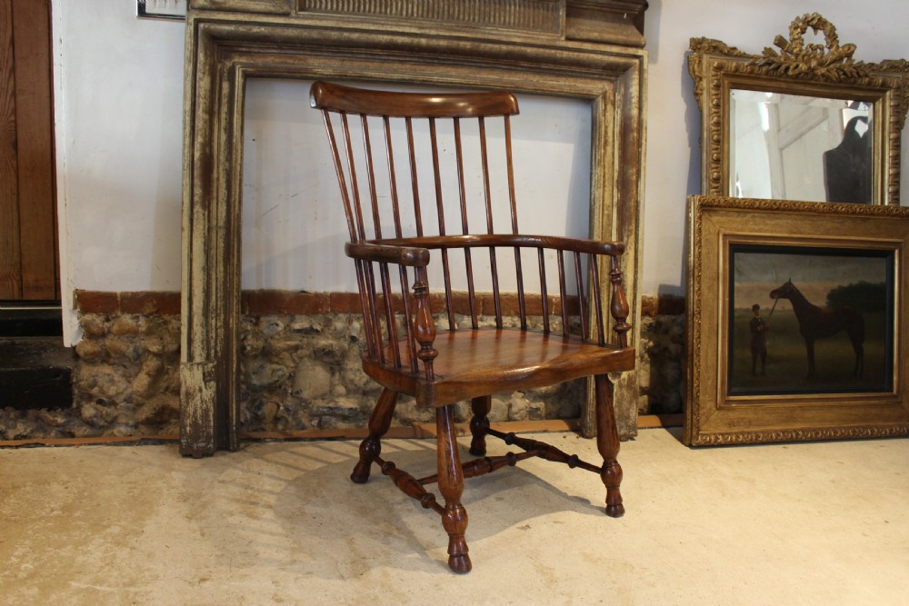 Chair rare Scottish Windsor Darvel armchair c1860 View XI