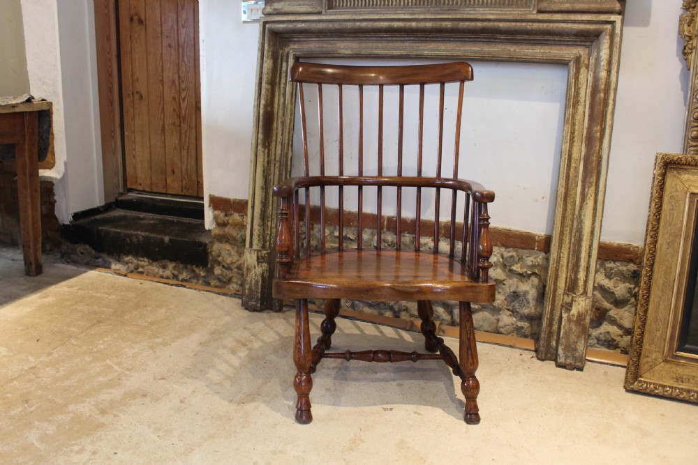 Chair rare Scottish Windsor Darvel armchair c1860 View XII