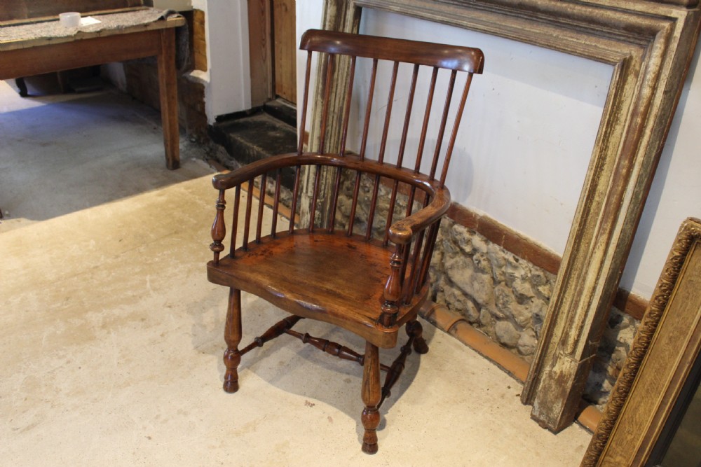 Chair rare Scottish Windsor Darvel armchair c1860 View XIII
