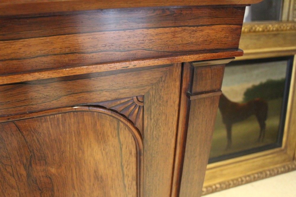 Bookcase outstanding Regency Rosewood c1825 View VIII