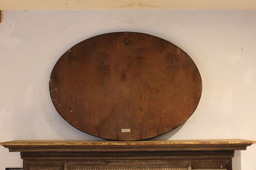 Mirror rare large Copper Liberty & Co heart shaped enamels c1900 View VI