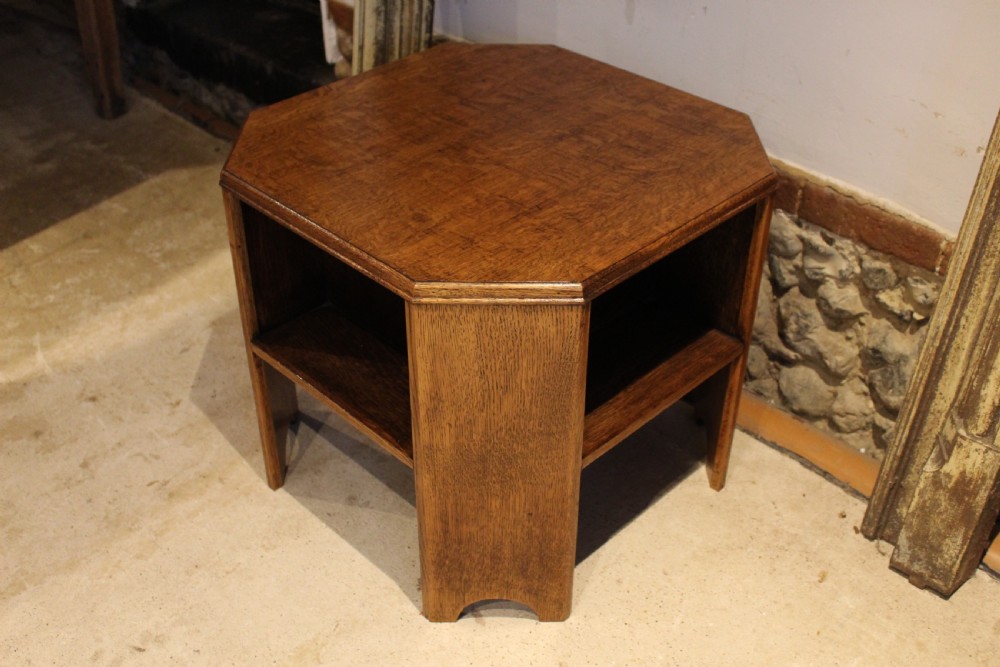 Table Heals Arts & Crafts Quarter sawn Oak c1920