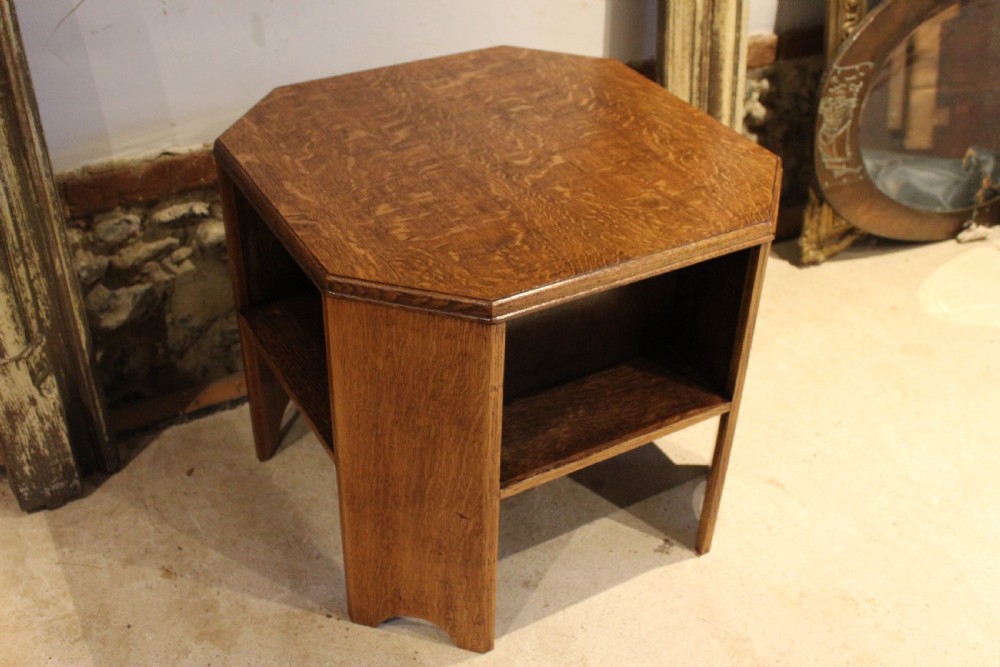 Table Heals Arts & Crafts Quarter sawn Oak c1920 View VI