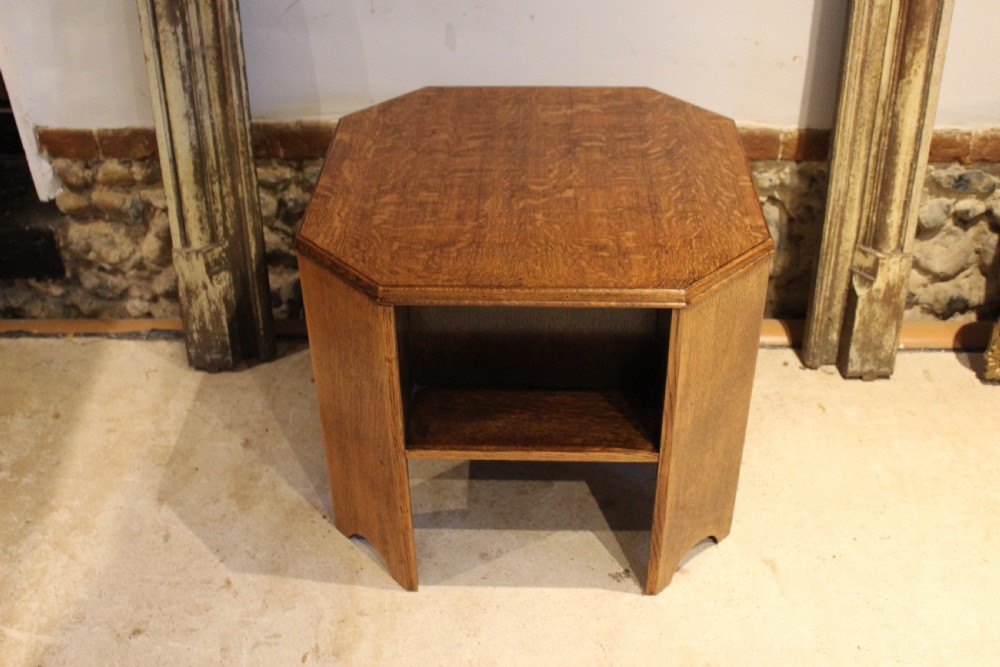 Table Heals Arts & Crafts Quarter sawn Oak c1920 View XII