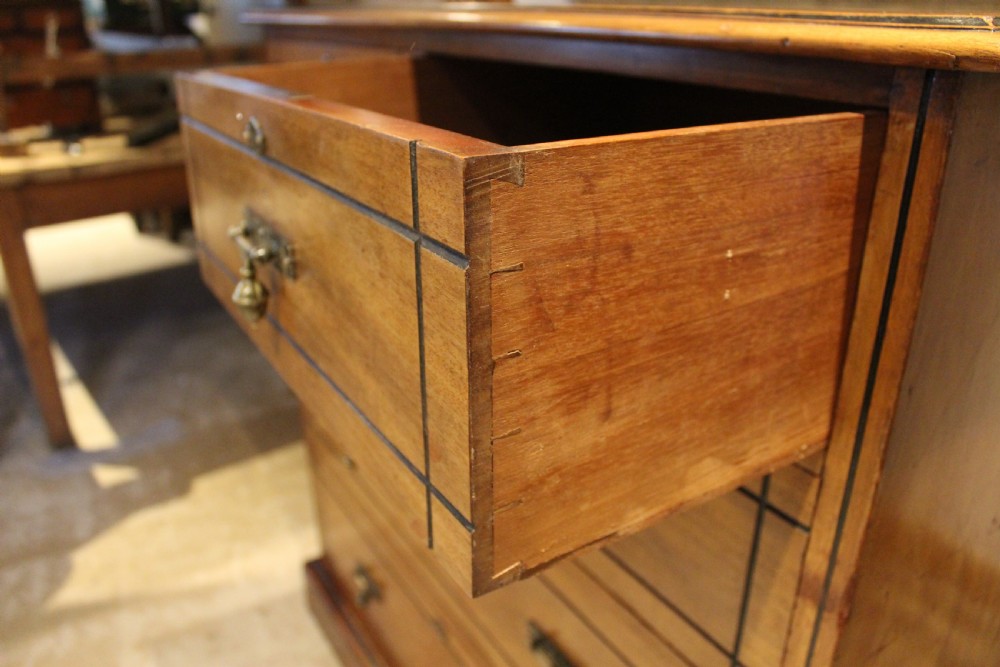 Chest of drawers Maple & Co Arts & Crafts Walnut c1880 View IV