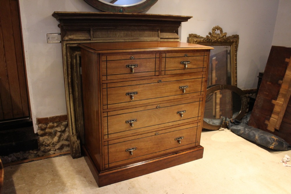Chest of drawers Maple & Co Arts & Crafts Walnut c1880 View VII