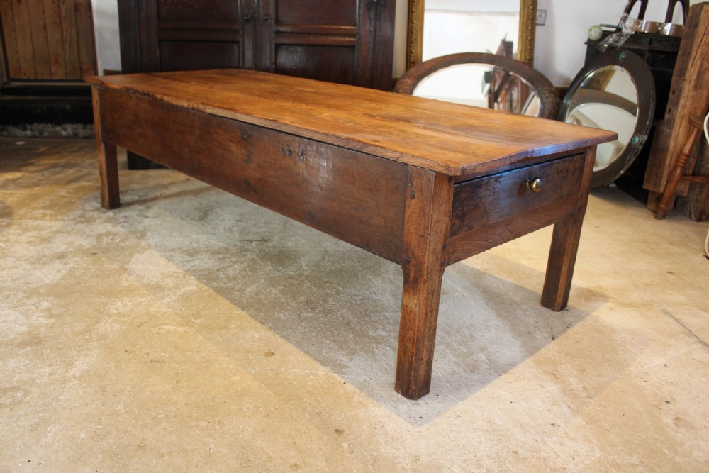 Coffee table George III Elm c1800 View VIII