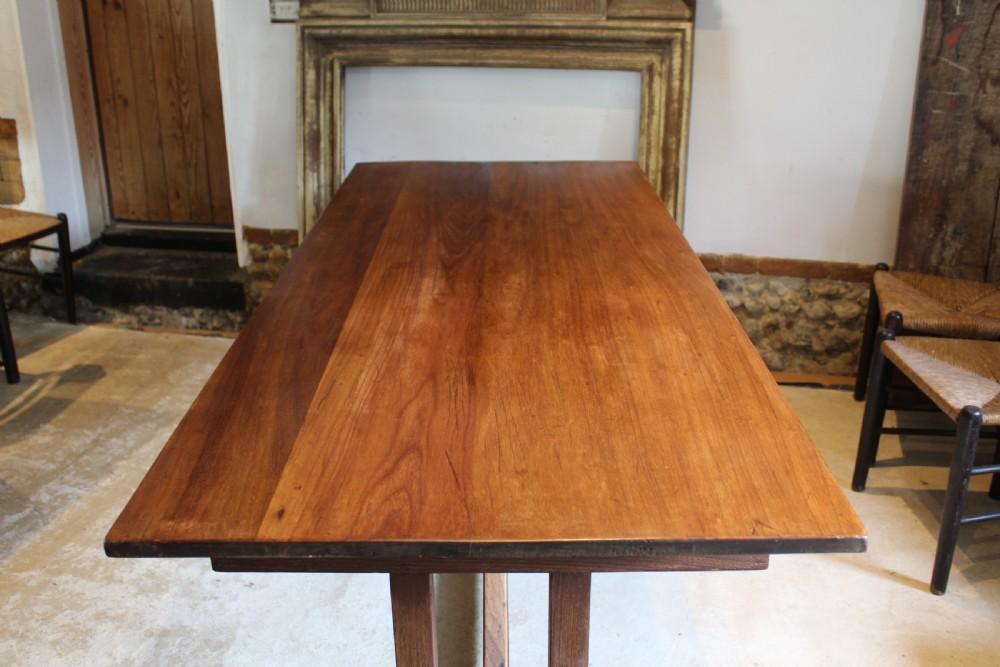 Table refectory Arts and Crafts Teak The Music House Norwich c1930 View II