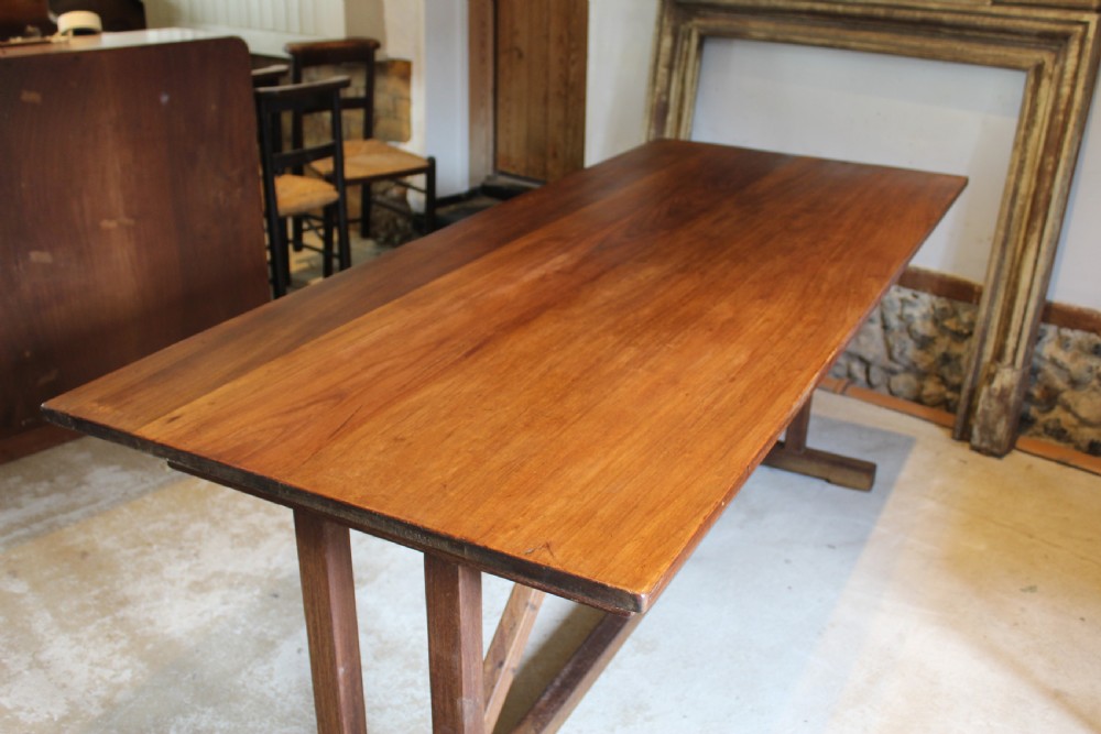 Table refectory Arts and Crafts Teak The Music House Norwich c1930 View VI