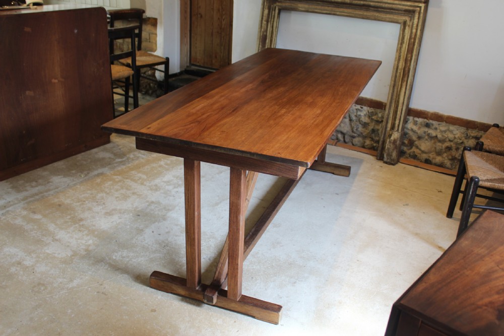 Table refectory Arts and Crafts Teak The Music House Norwich c1930 View X