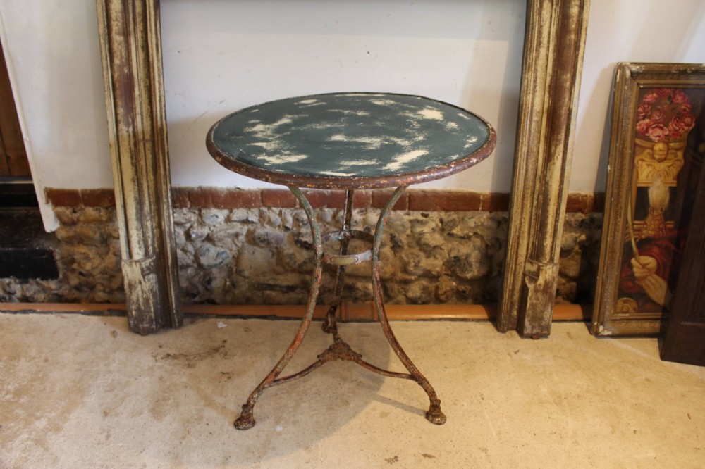 Table Original 19th century French Arras garden table c1880 View VI