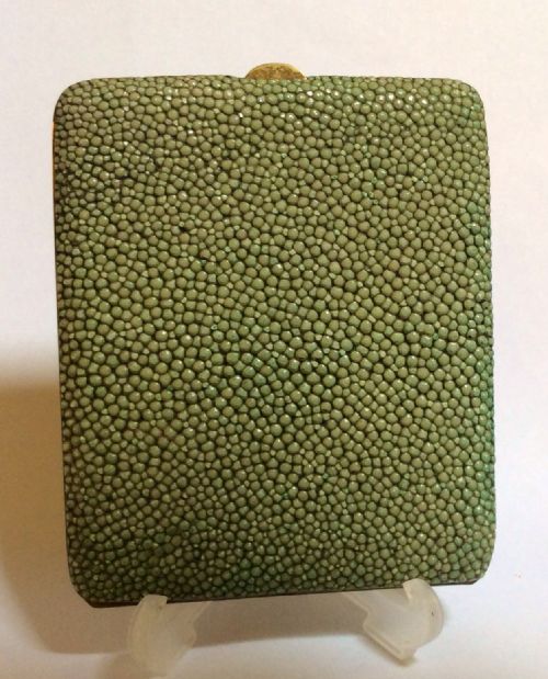 1930s Shagreen Cigarette Case