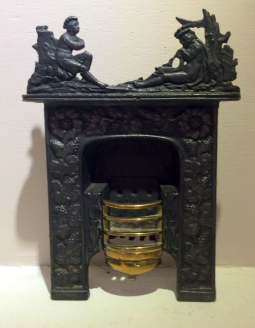 Miniature 19th Century Fireplace