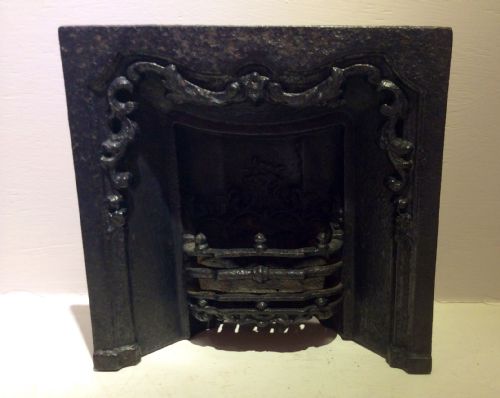 Miniature 19th Century Iron Fire Place