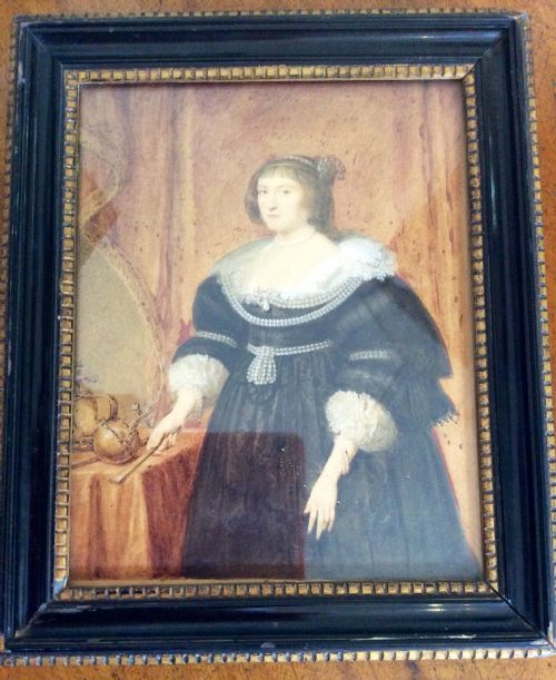 19th Century Watercolour Portrait