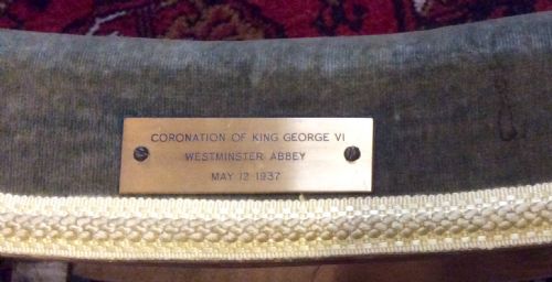 George VI Coronation Stool