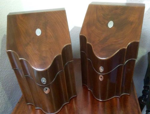 A Fine Pair of Georgian Knife Boxes