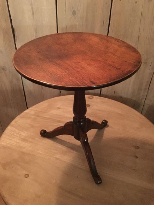 19th Century Tiny Snap Top Table