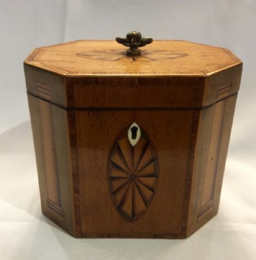 George III Octagonal Tea Caddy C1790