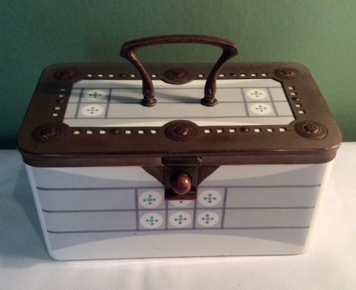Wmf/wachterbacher Ceramic and Metal Box C1910