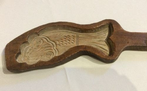 19th Century Fruitwood Biscuit Mould