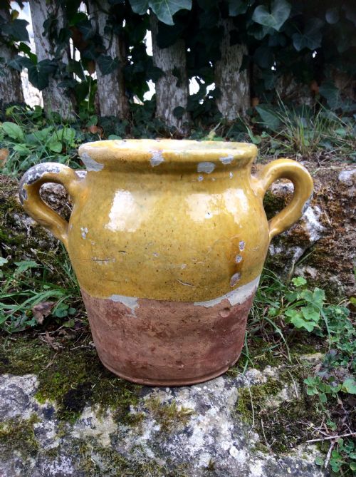 Antique French Confit Pot