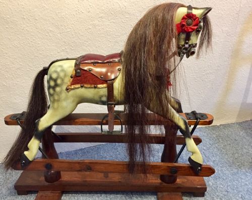 Small Restored Rocking Horse