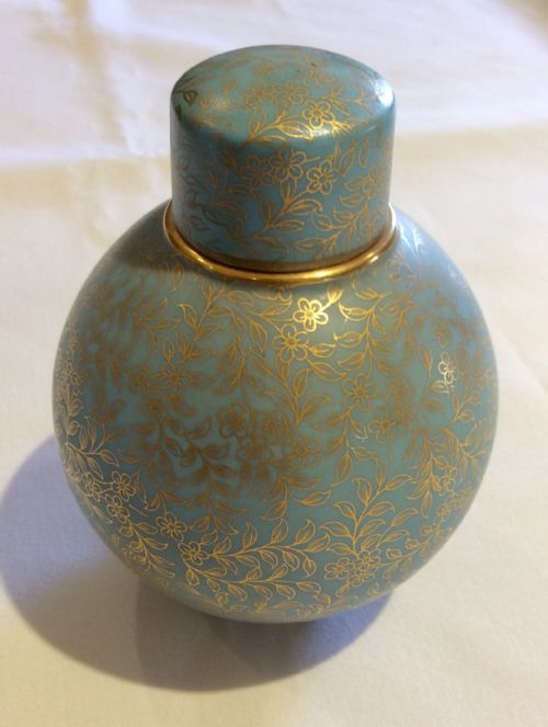 19th Century Royal Worcester Porcelain Scent Bottle