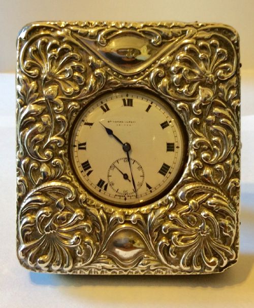 Silver Pocket Watch Case