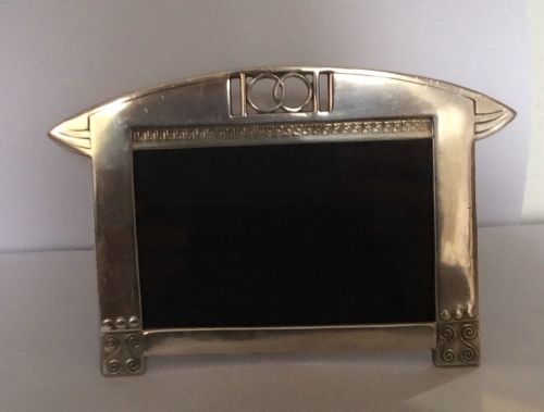 fig 1. Two WMF Jungendstil Silver Plate Photograph Frames
