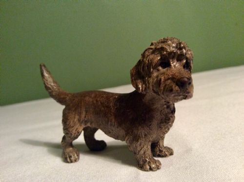 EARLY 20TH CENTURY COLD PAINTED BRONZE DANDIE DINMONT TERRIER - ADDITIONAL PHOTO 4