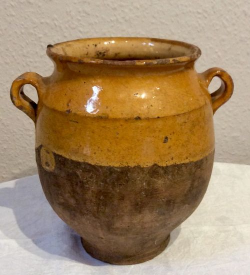19th century french confit pot - CATEGORY: ANTIQUE CERAMICS - DATED 19TH CENTURY