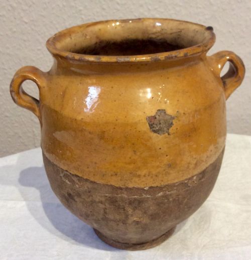 19TH CENTURY FRENCH CONFIT POT - ADDITIONAL PHOTO 1