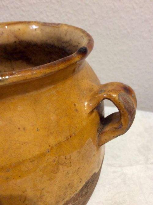 19TH CENTURY FRENCH CONFIT POT - ADDITIONAL PHOTO 2