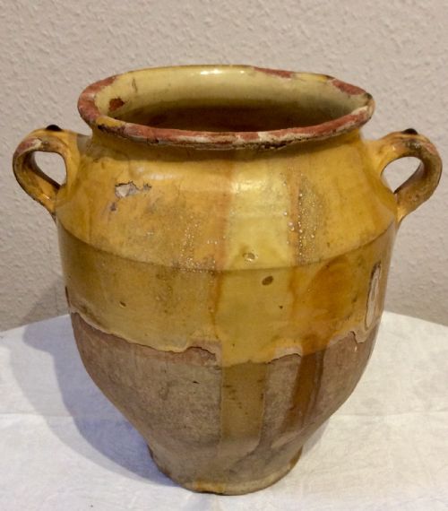 19TH CENTURY FRENCH CONFIT POT - ADDITIONAL PHOTO 1