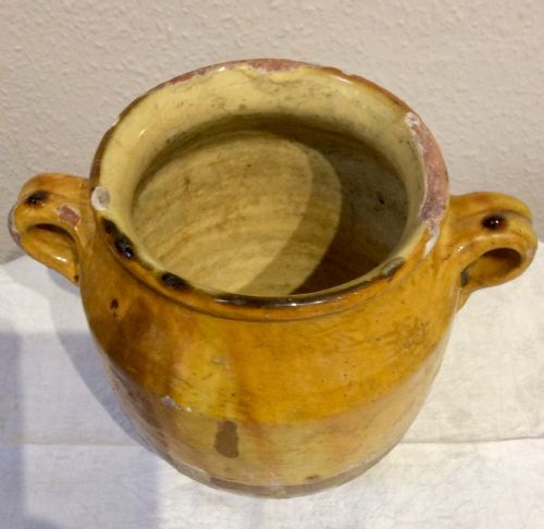 19TH CENTURY FRENCH CONFIT POT - ADDITIONAL PHOTO 1