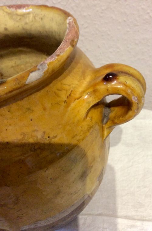 19TH CENTURY FRENCH CONFIT POT - ADDITIONAL PHOTO 2