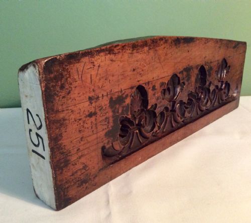 18TH CENTURY WOODEN PLASTER MOULD - ADDITIONAL PHOTO 5