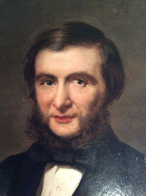 OIL ON BOARD PORTRAIT OF A GEORGIAN GENTLEMAN C1820 - ADDITIONAL PHOTO 1