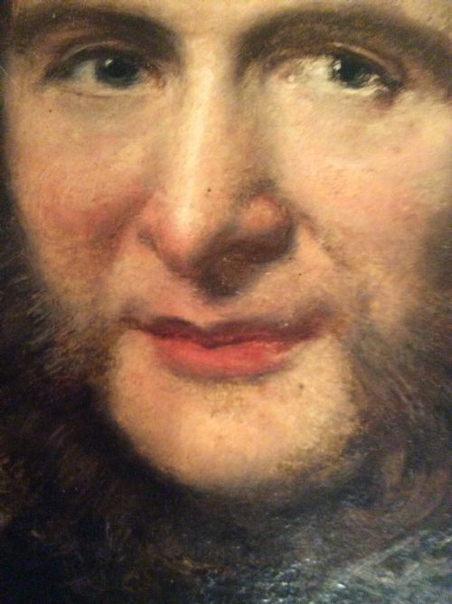 OIL ON BOARD PORTRAIT OF A GEORGIAN GENTLEMAN C1820 - ADDITIONAL PHOTO 3