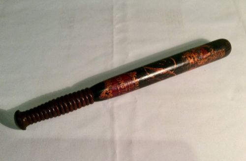 victorian painted police truncheon c1870 - CATEGORY: ANTIQUE MISCELLANEOUS - DATED VICTORIAN