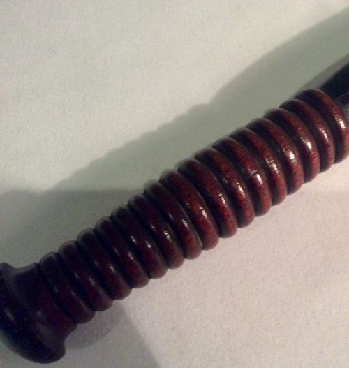 VICTORIAN PAINTED POLICE TRUNCHEON C1870 - ADDITIONAL PHOTO 2