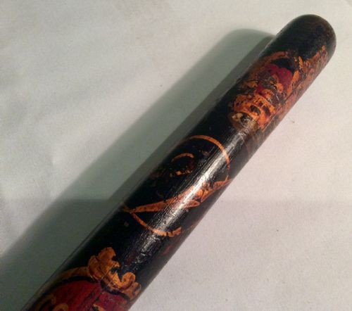 VICTORIAN PAINTED POLICE TRUNCHEON C1870 - ADDITIONAL PHOTO 4